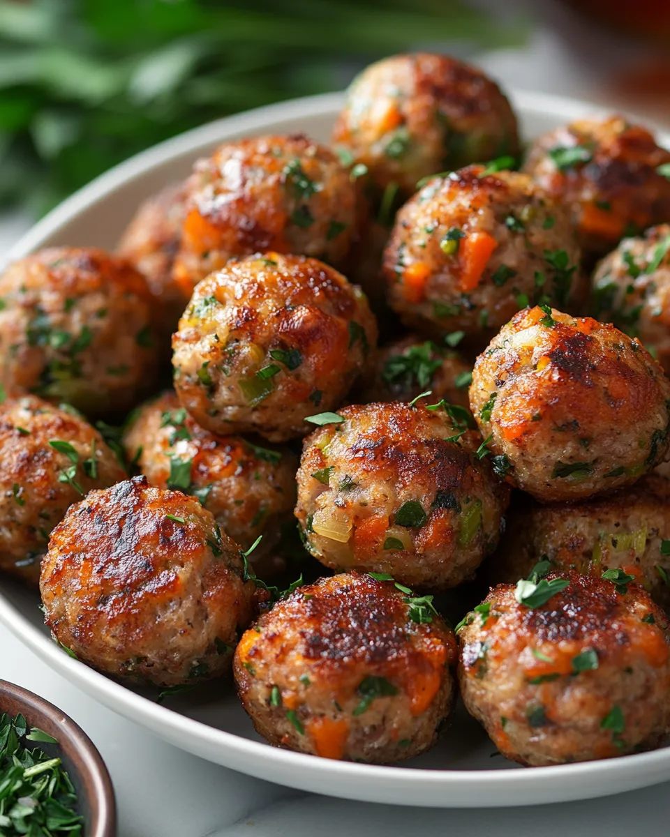Autumn Vegetable Stuffing Balls Recipe