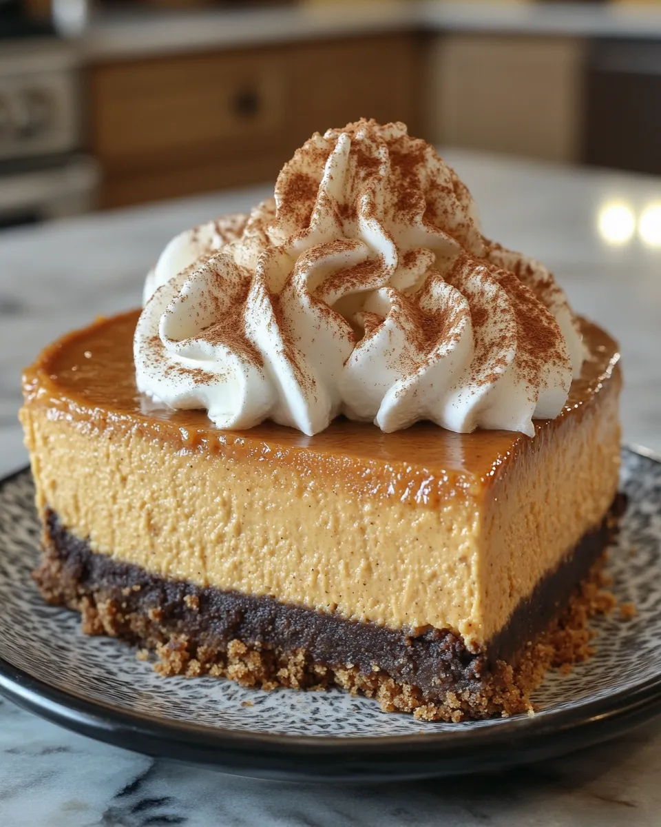 Brown Sugar Pumpkin Cheesecake Recipe