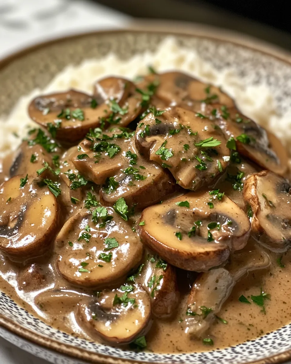 Herb and Mushroom Gravy Recipe