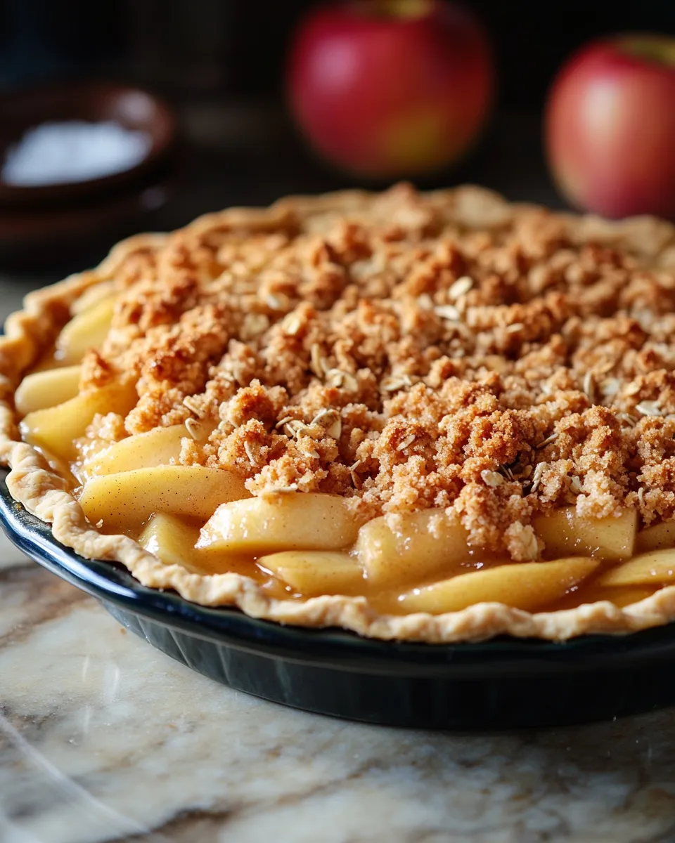 Classic Apple Crumble Pie Recipe