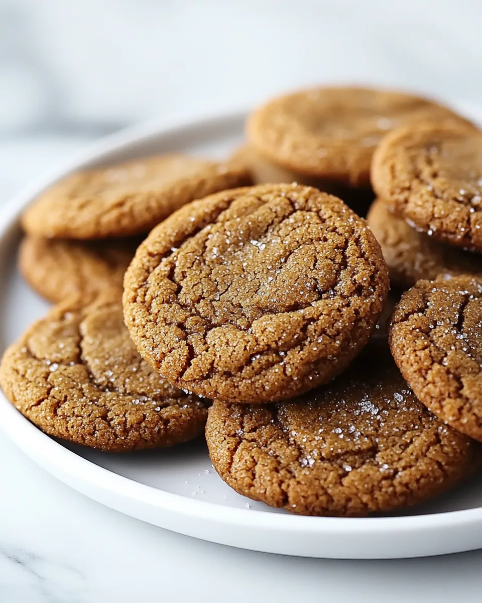 Spiced Molasses Cookies Recipe