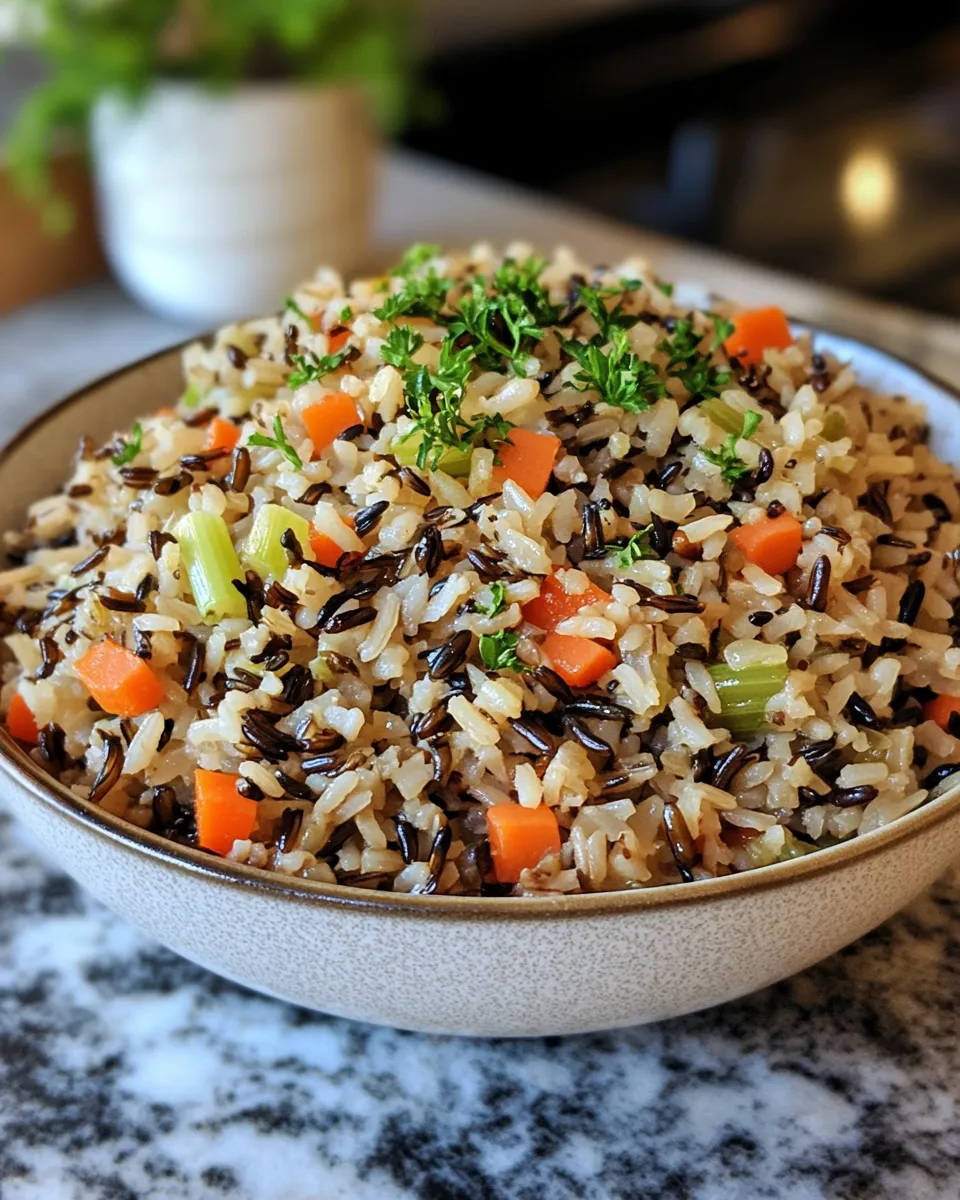 Wild Rice Pilaf Recipe