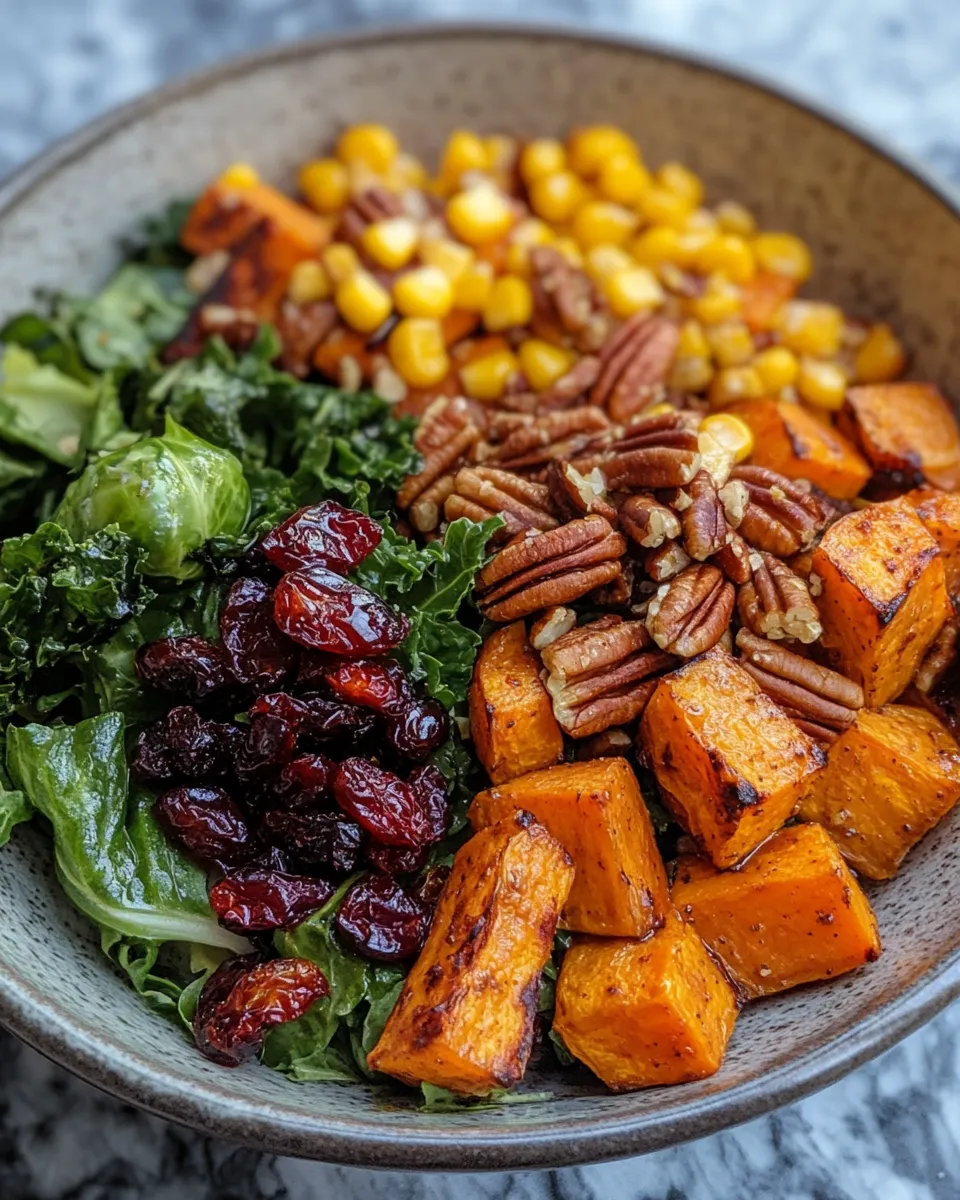Maple Glazed Roasted Veggie Power Salad Recipe