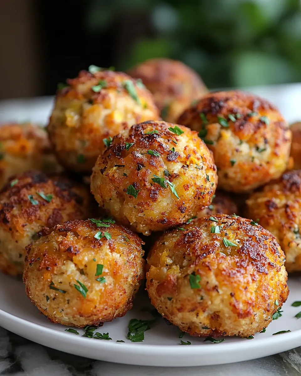 Golden Butternut Squash Stuffing Balls Recipe