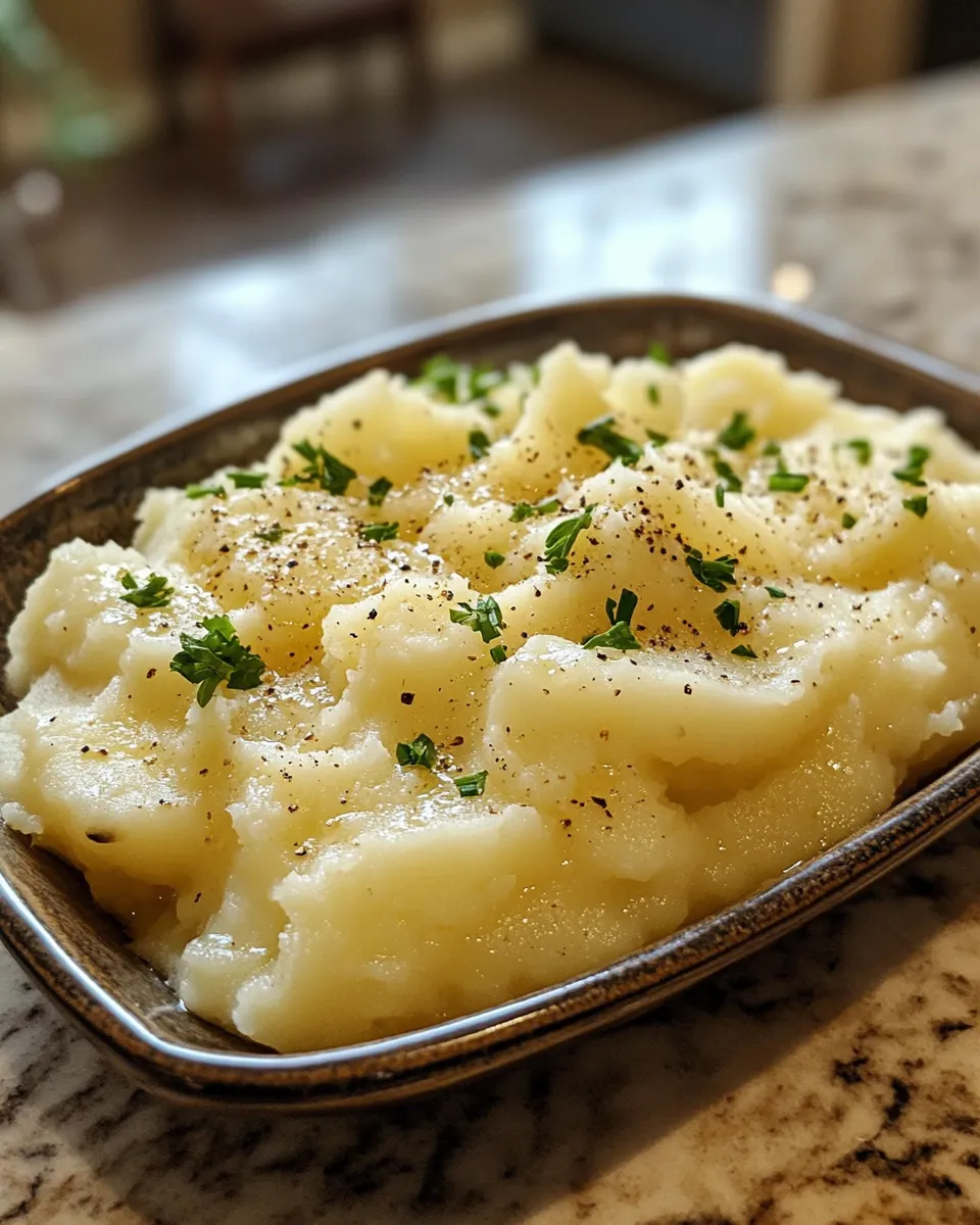 Garlic Mashed Potatoes Recipe