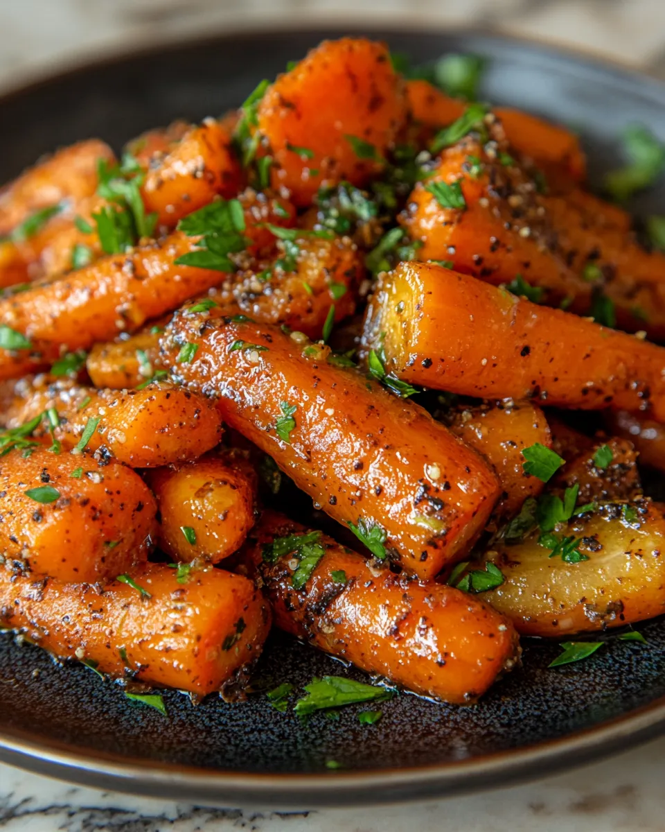 Honey Butter Glazed Carrots Recipe