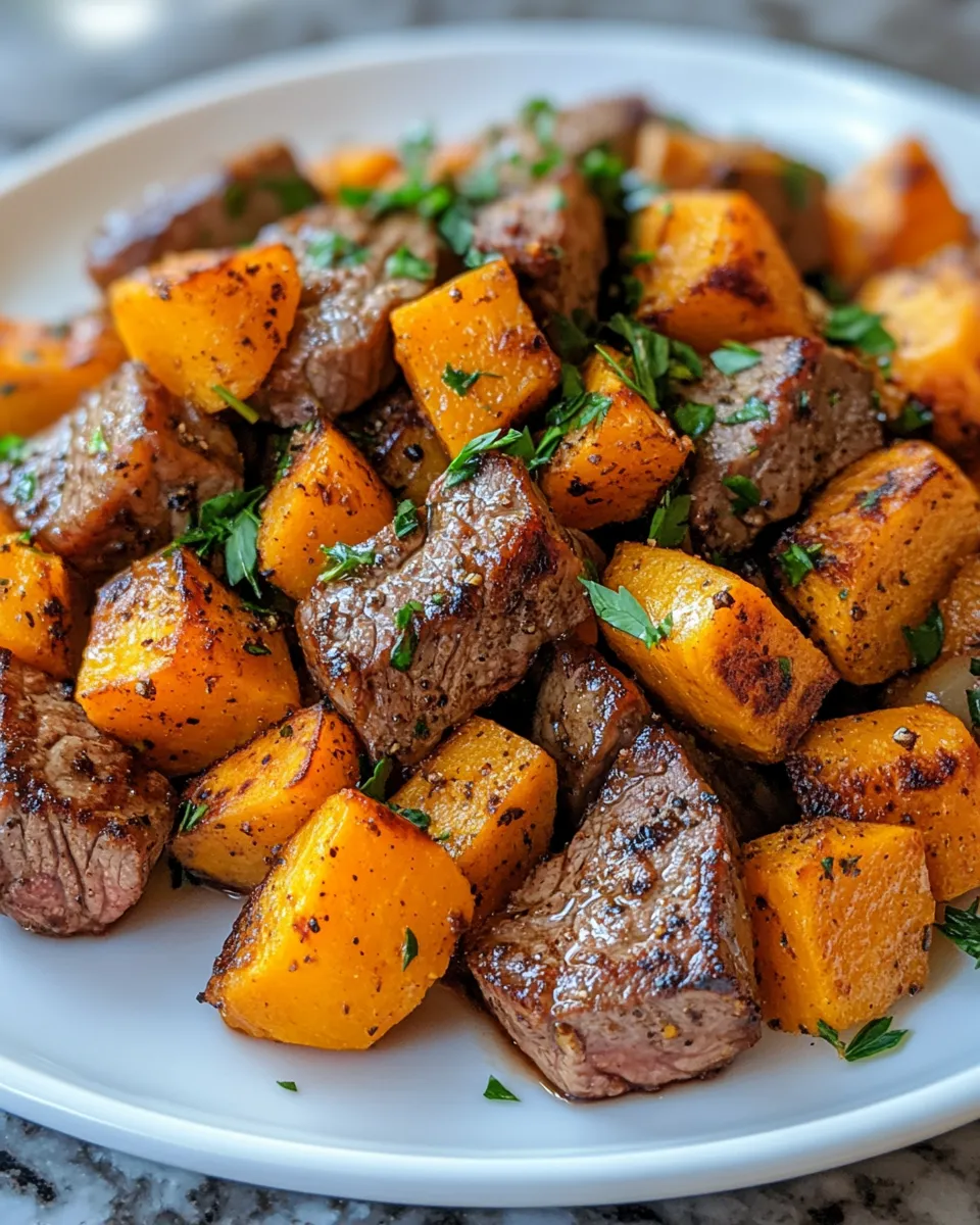 Steak and Sweet Potato Hash Recipe