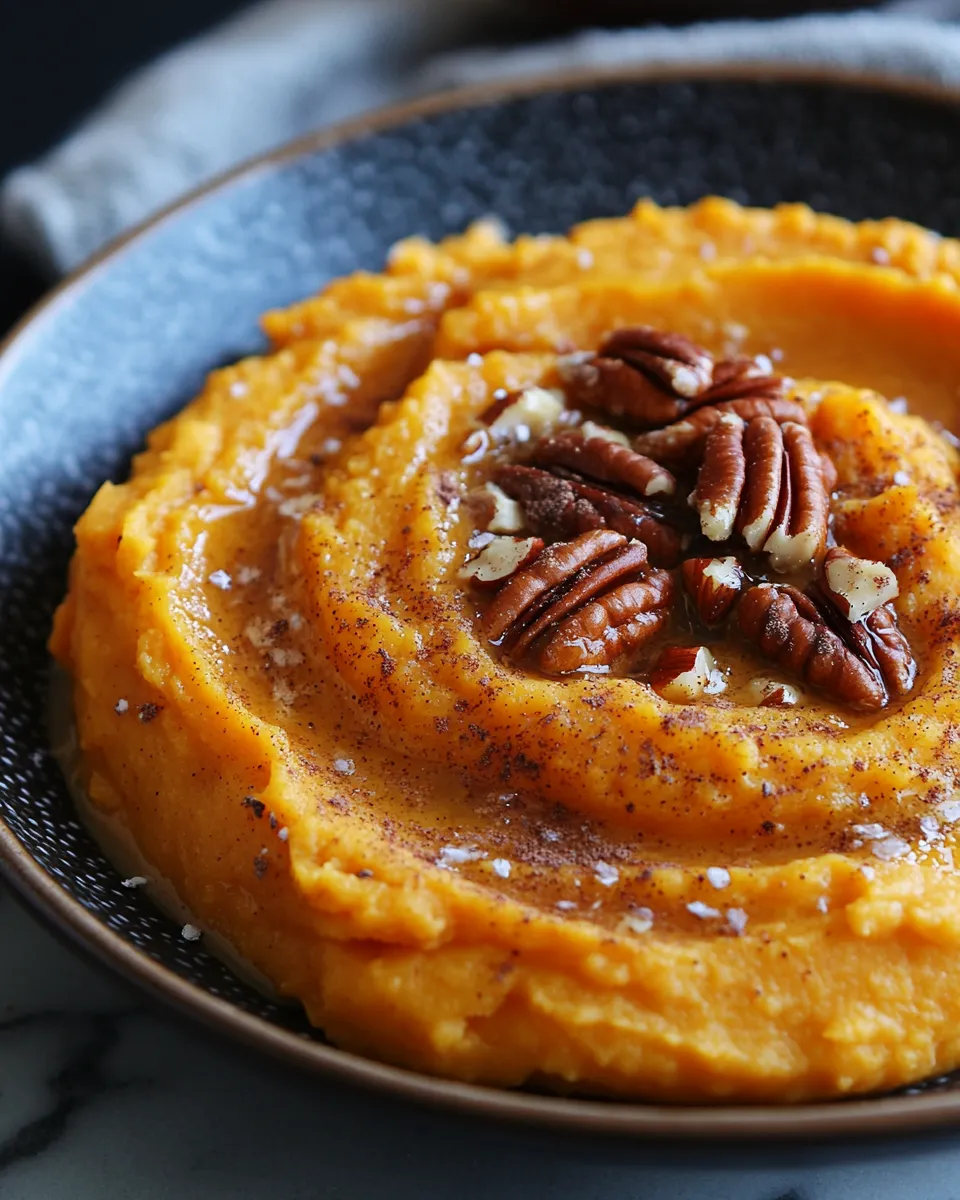 Cinnamon-Spiced Sweet Potato Mash Recipe