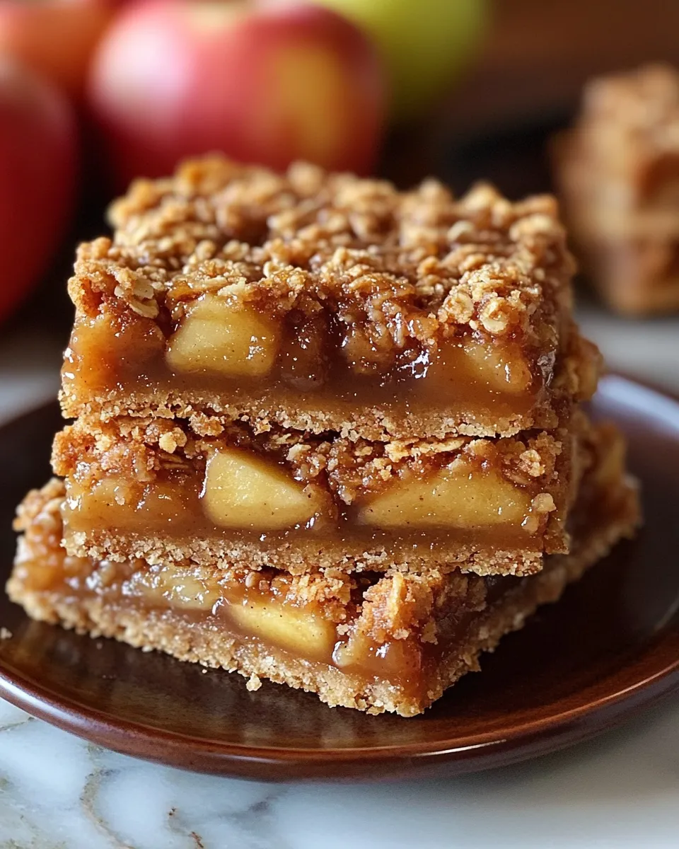 Caramel Apple Harvest Bars Recipe