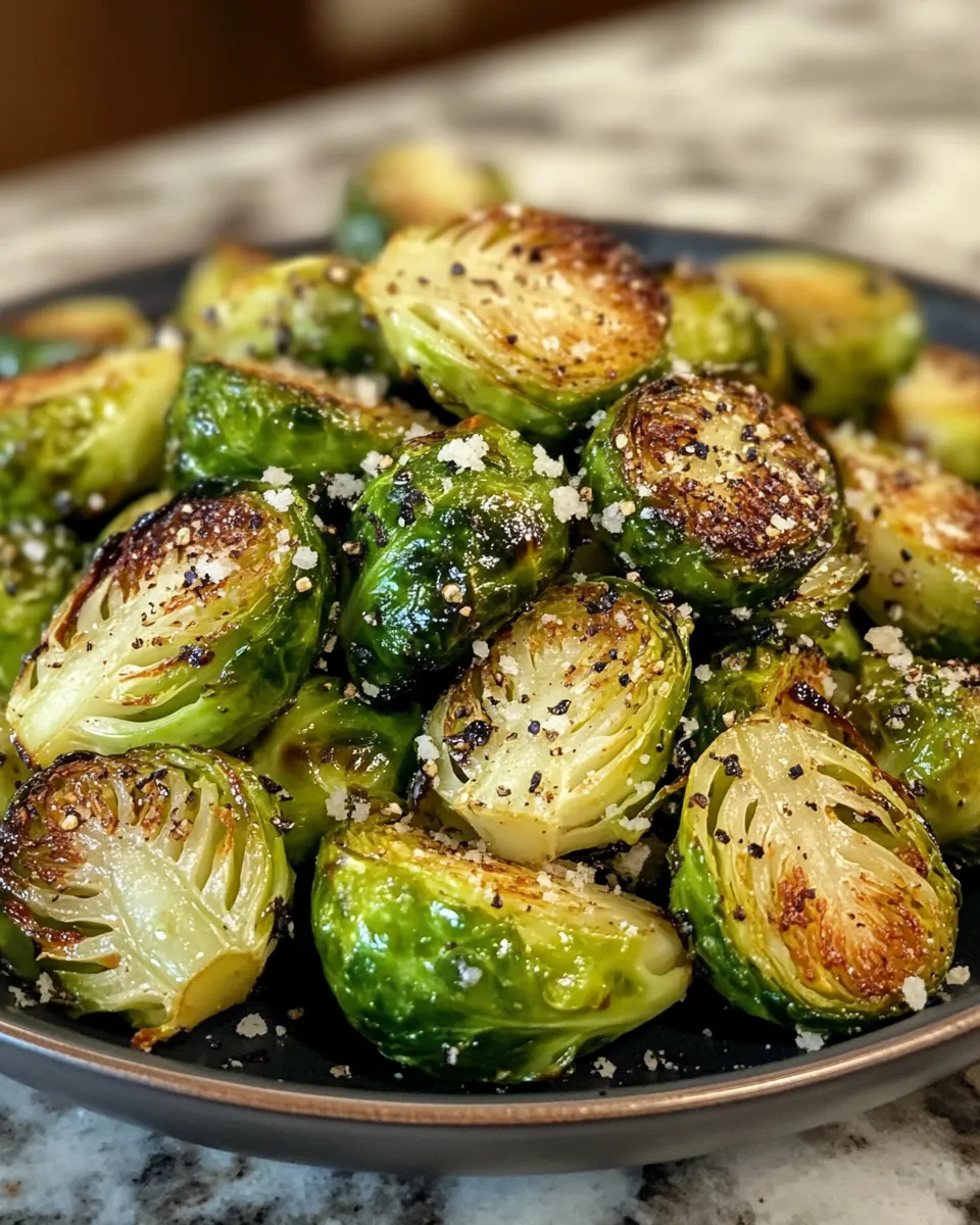 Roasted Brussels Sprouts Recipe