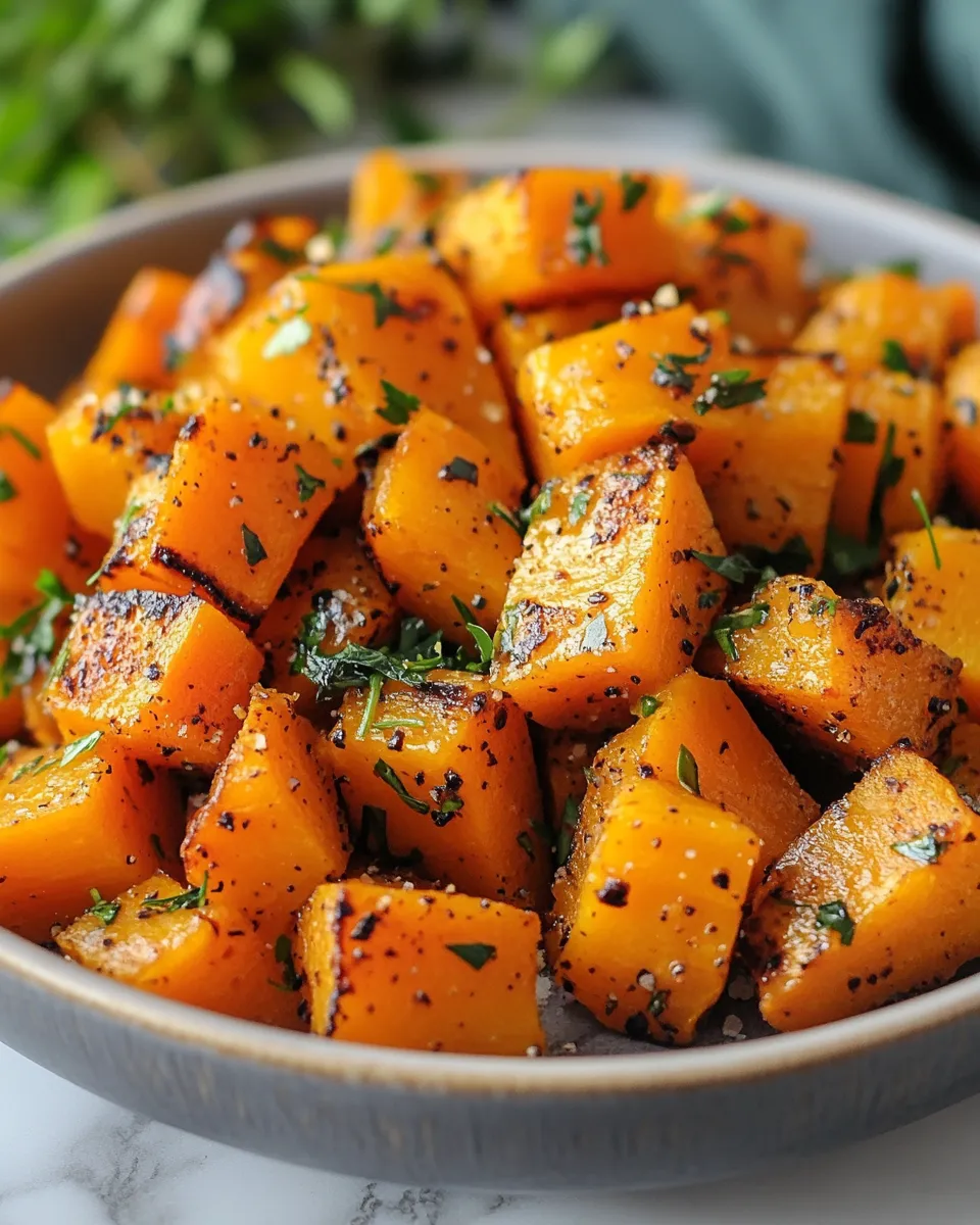 Simple Roasted Butternut Squash Recipe