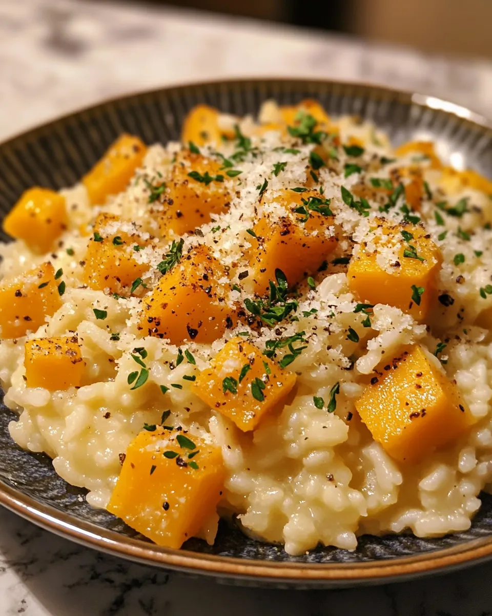Butternut Squash Risotto Recipe