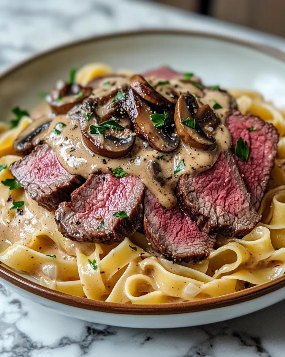 Easy & Delicious Creamy Prime Rib Stroganoff