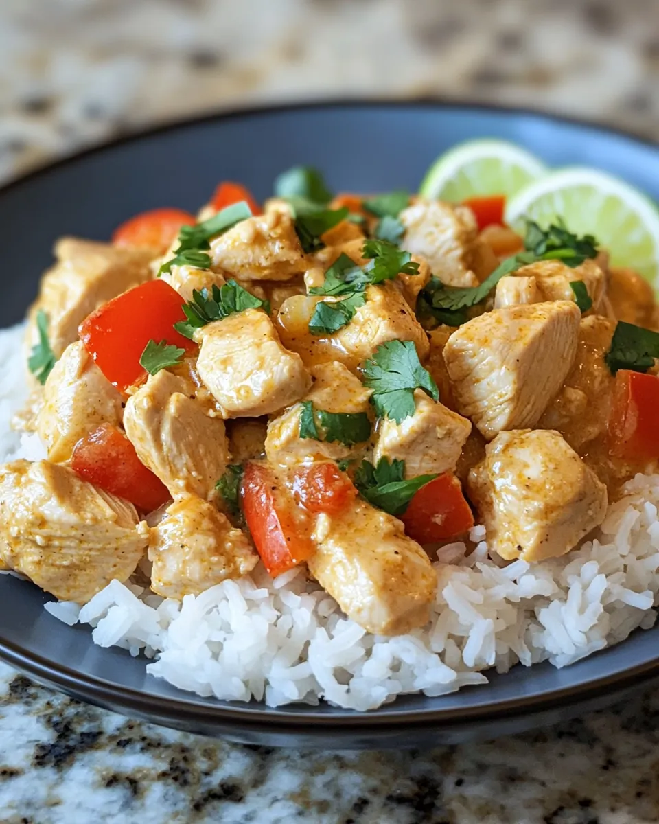 Easy Coconut Chicken and Rice Ready in 30 Minutes