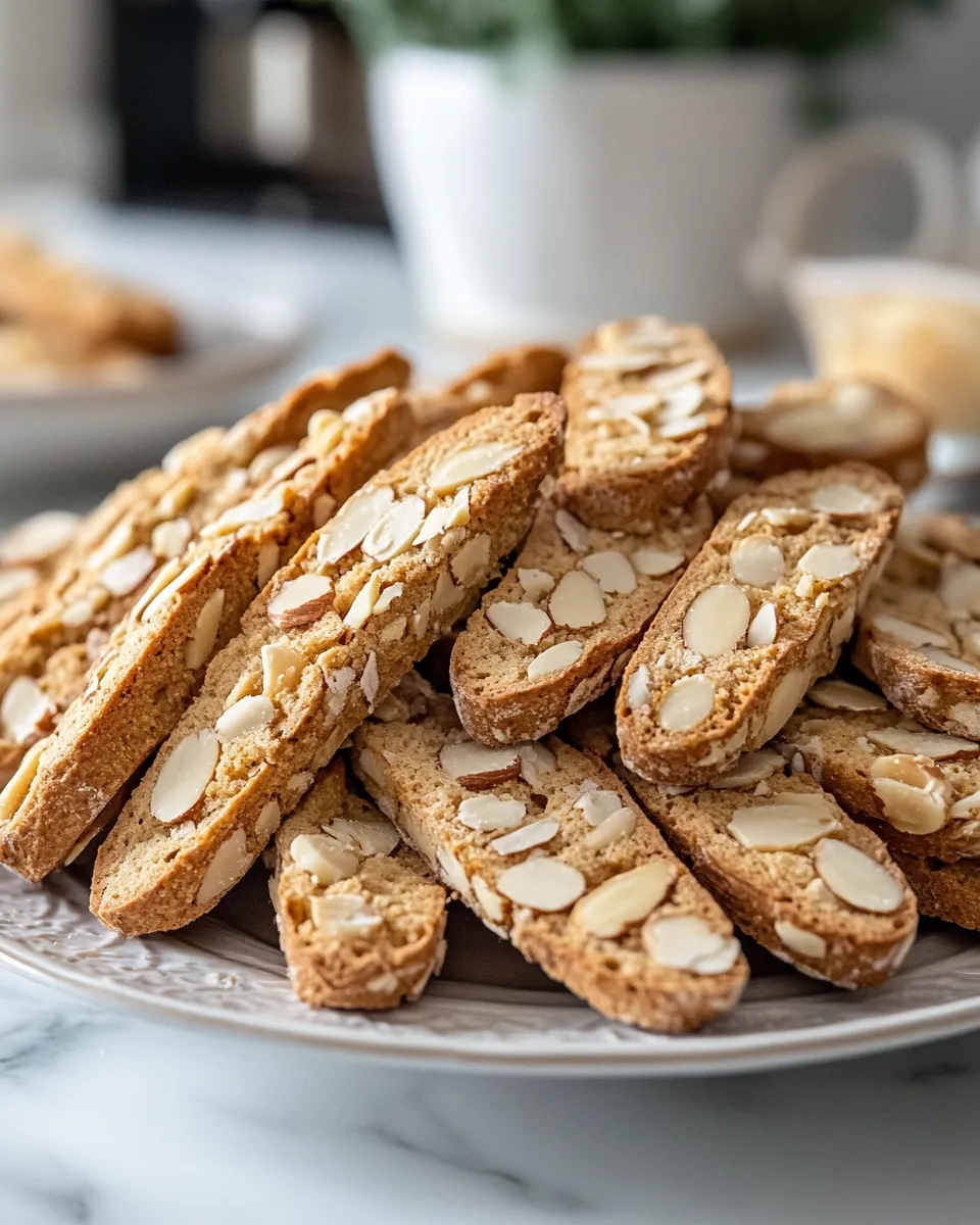 Crunchy & Flavorful Classic Almond Biscotti