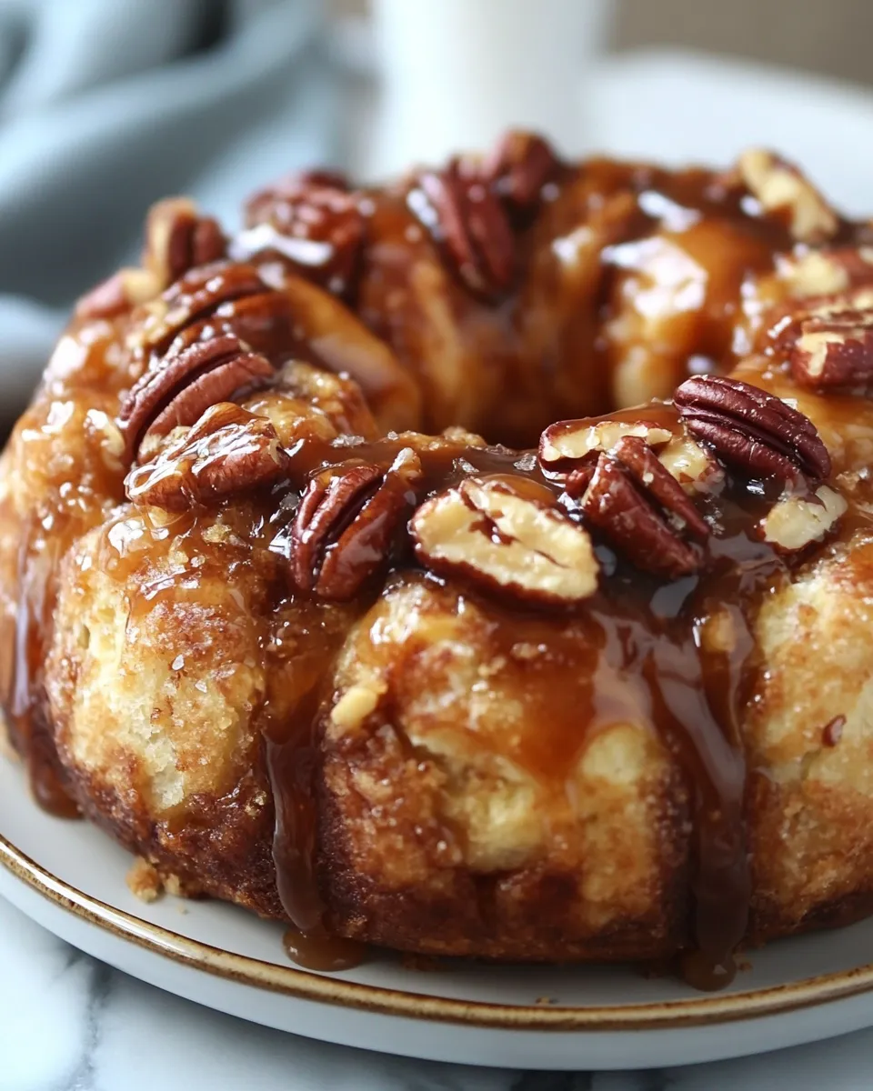 Salted Caramel Crunch Monkey Bread Everyone Will Love