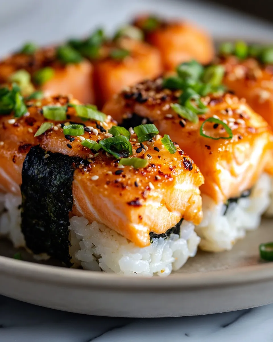 Homemade Spicy Salmon Sushi Bake Everyone Will Love