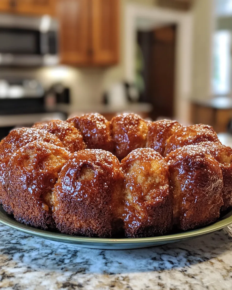 Irresistible Spiced Gingerbread Monkey Bread Everyone Will Crave