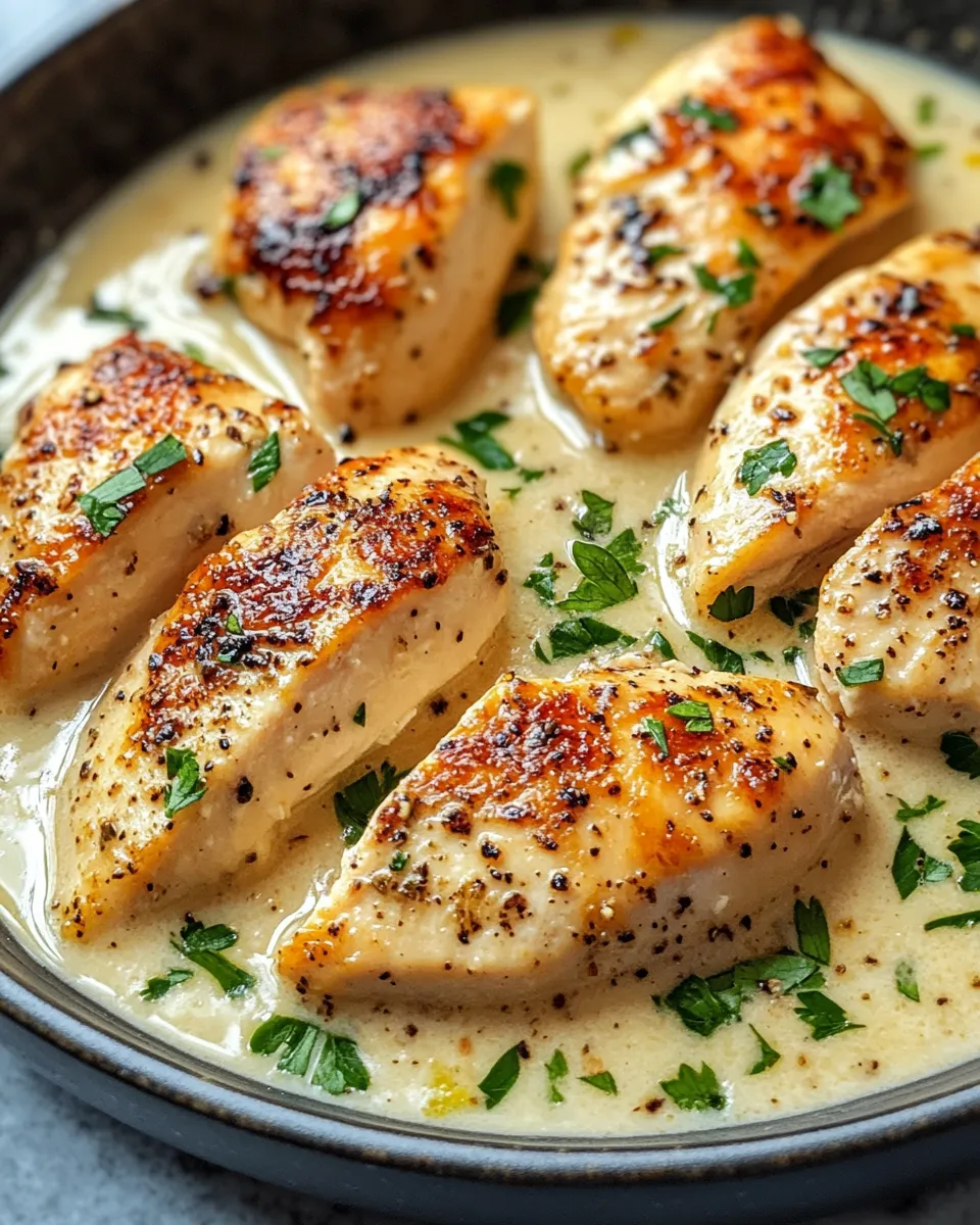 Creamy Garlic Chicken You’ll Make Again & Again!
