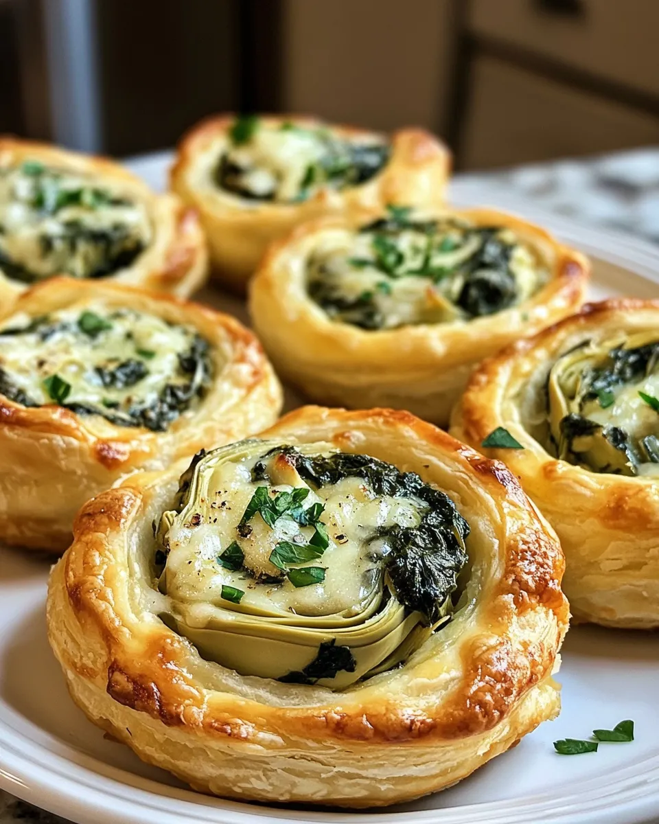 Cheesy Creamy Spinach & Artichoke Bites Recipe