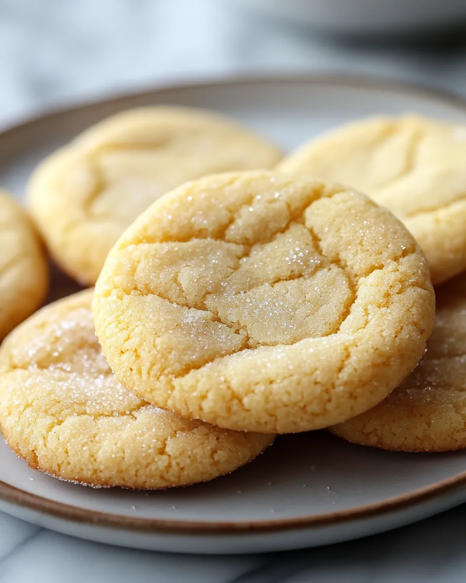 Soft & Chewy Vanilla Sugar Cookies Everyone Will Love