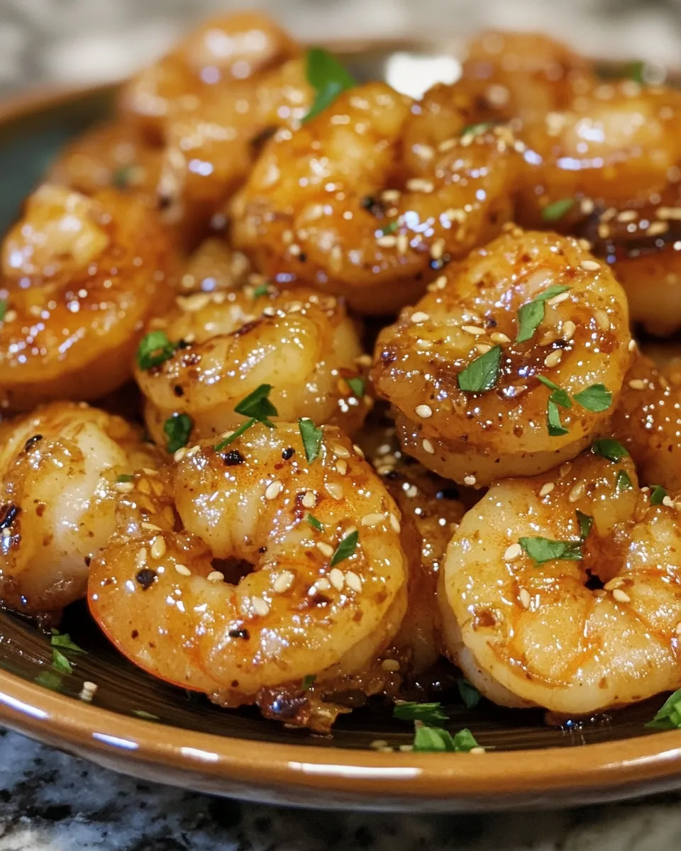 Sweet & Spicy Honey Garlic Shrimp Bites Everyone Will Love