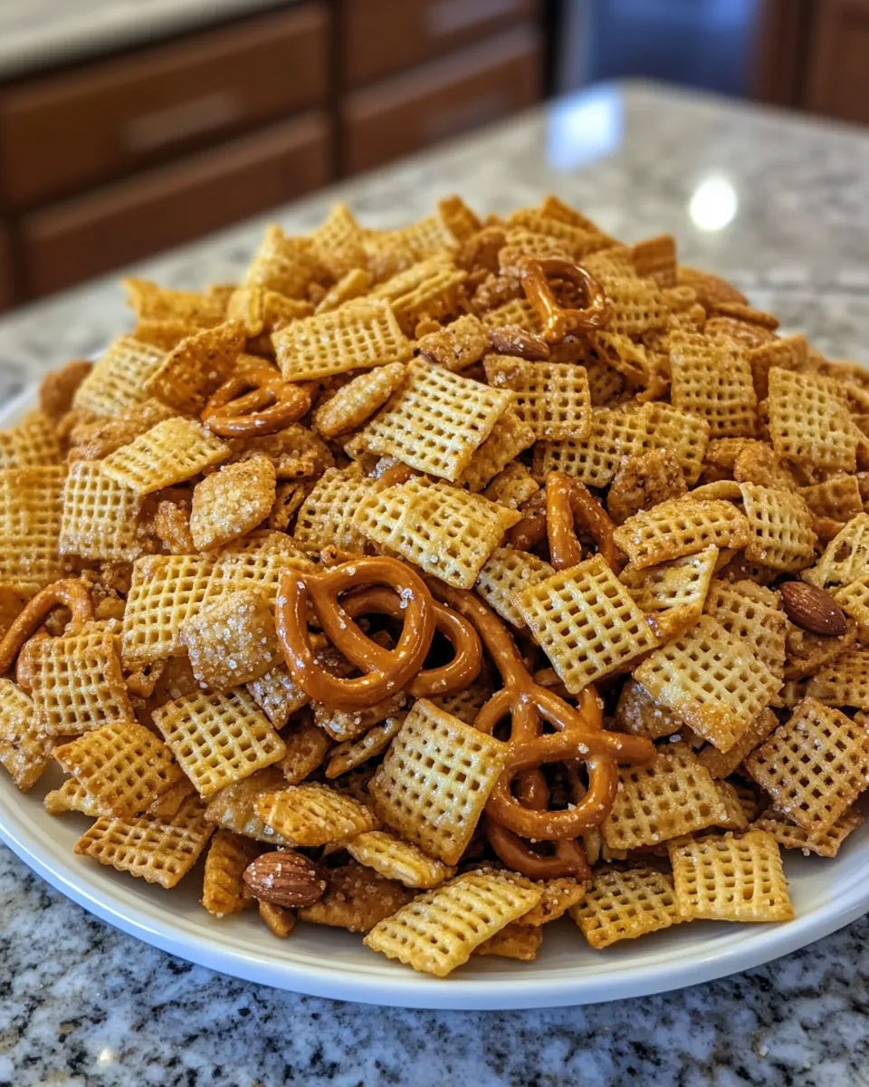 Simple & Spicy Ranch Chex Mix for Any Occasion