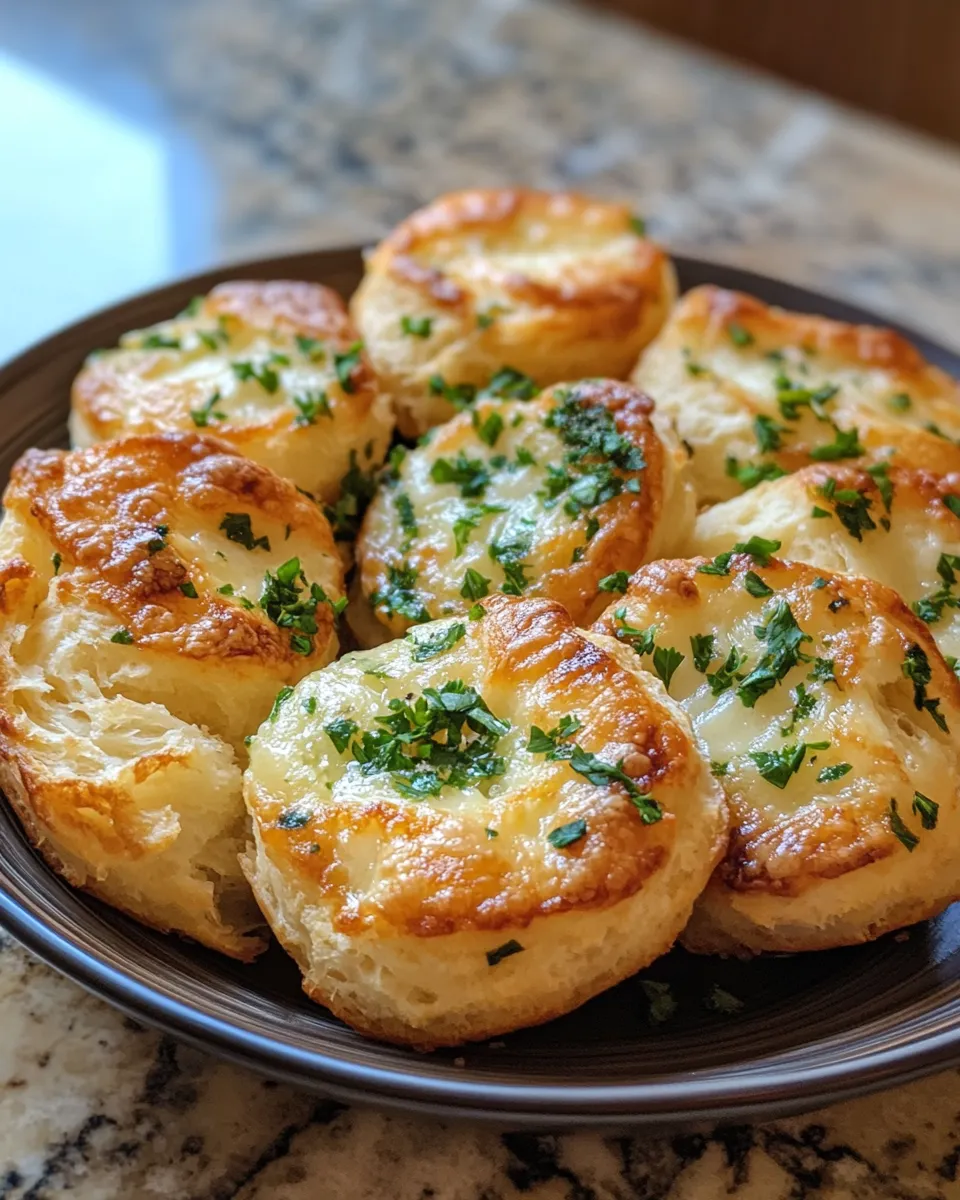 Easy Cheesy Garlic Pull-Apart Bites in Minutes