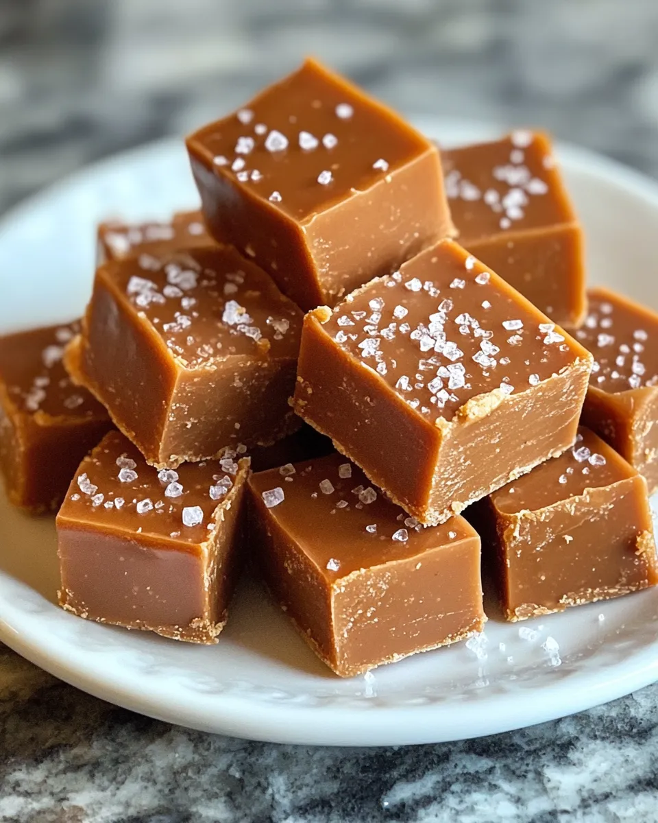 Decadent Salted Peanut Butter Caramel Fudge Recipe