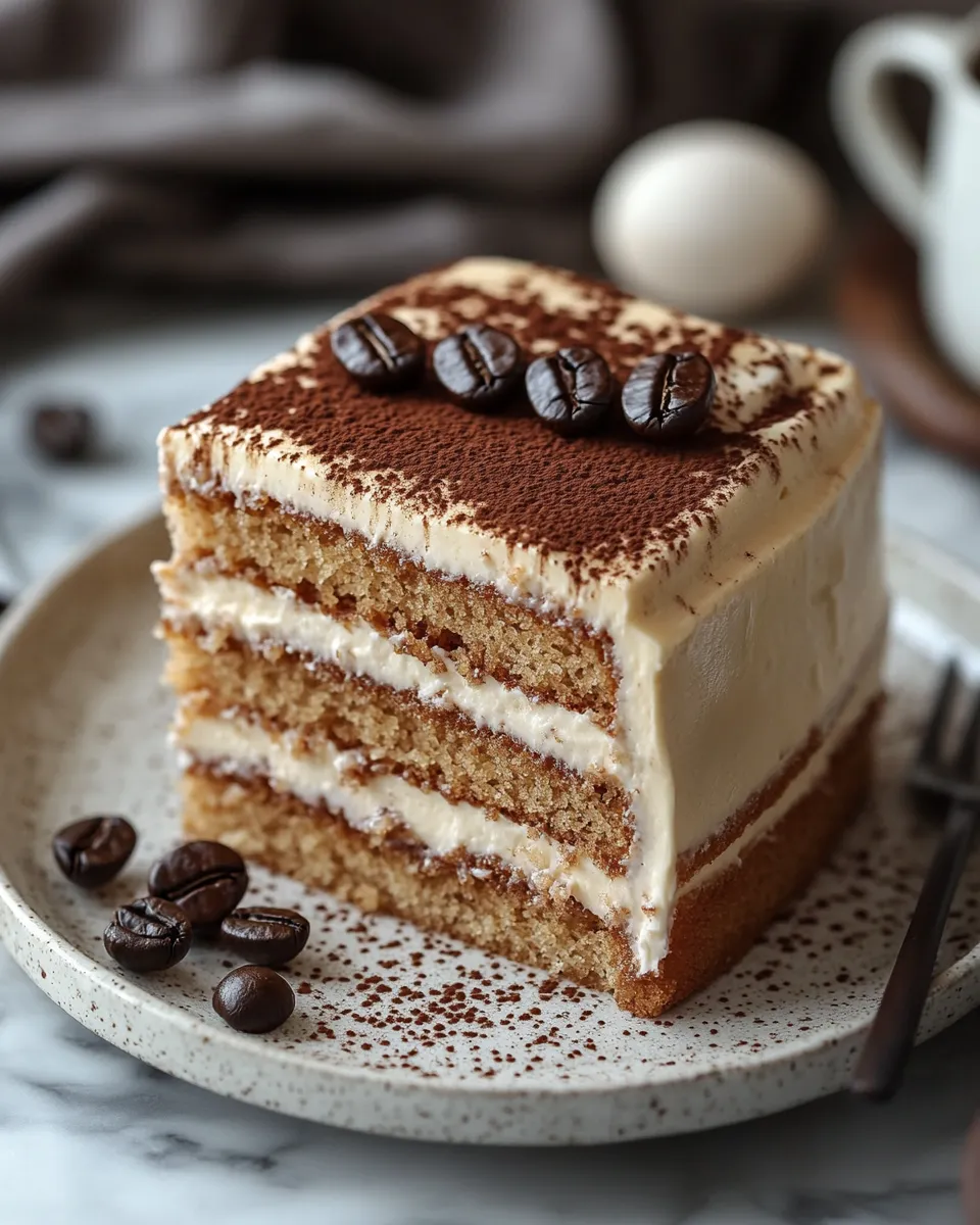 Easy Latte Cake for Serious Coffee Fans