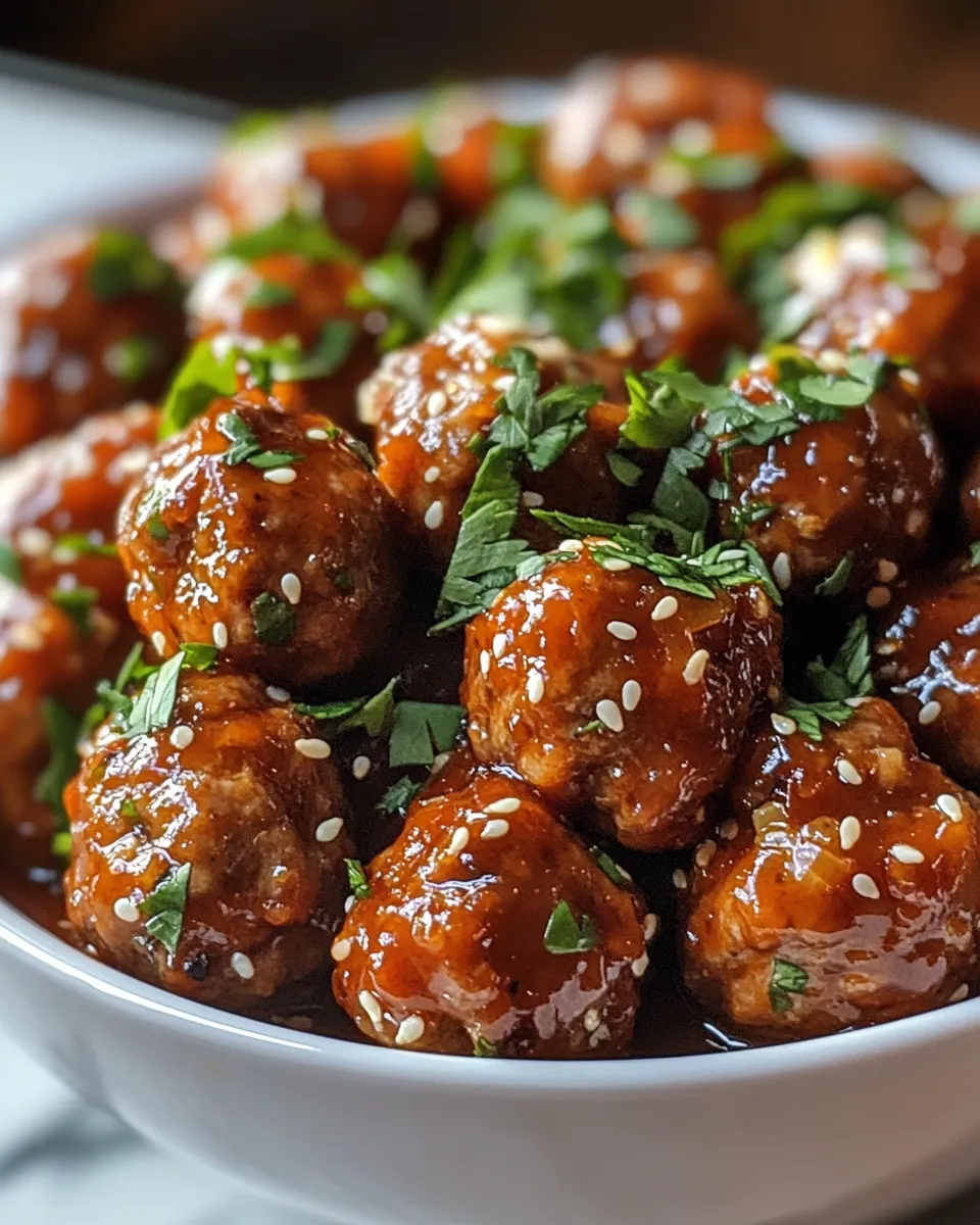 Easy Crockpot Sweet Chili Meatballs for Any Party