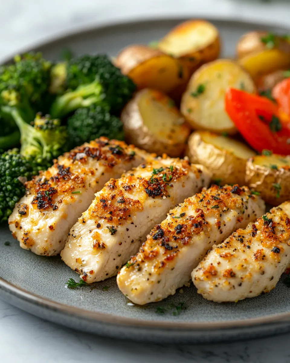 Sheet Pan Parmesan Chicken Everyone Loves