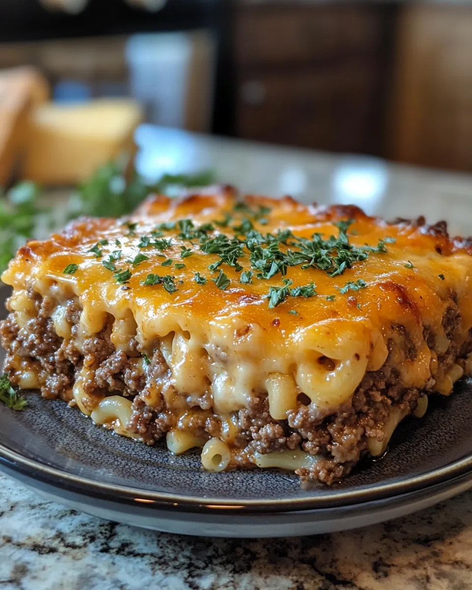 Insanely Good Mac and Cheese Meatloaf Casserole Everyone Craves!