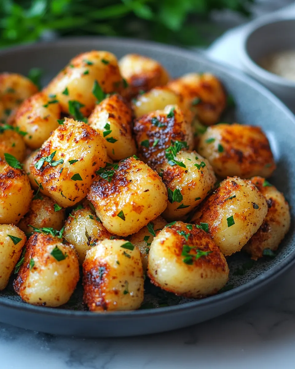 Golden, Crispy Gnocchi in the Air Fryer