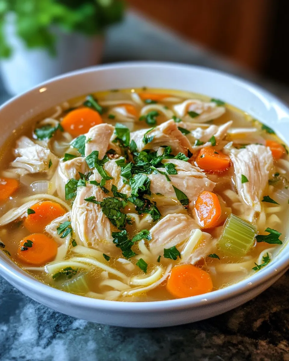 Cozy Ginger Garlic Chicken Soup You’ll Crave All Winter