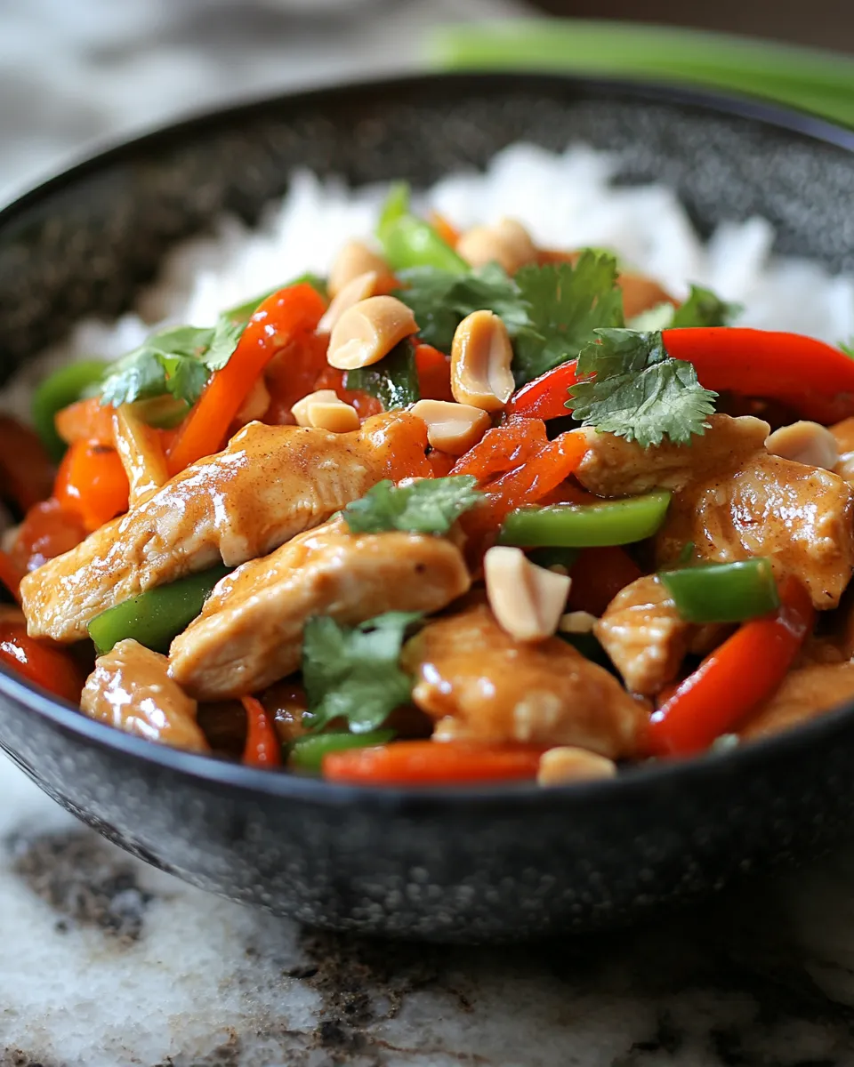 The Thai Peanut Chicken Stir-Fry Everyone’s Obsessed With