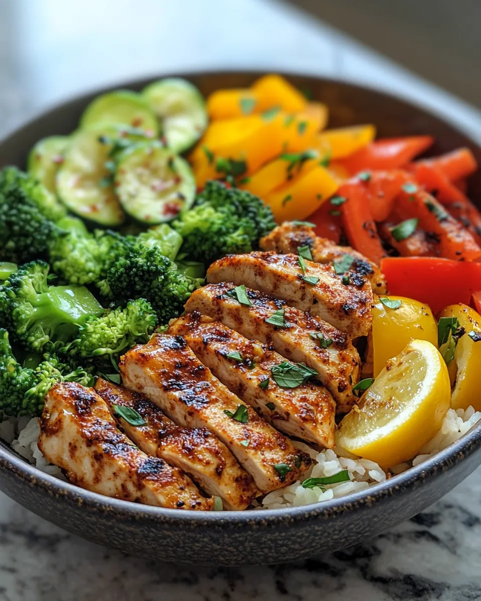 Healthy Chicken Rice Bowls for Busy Weeknights