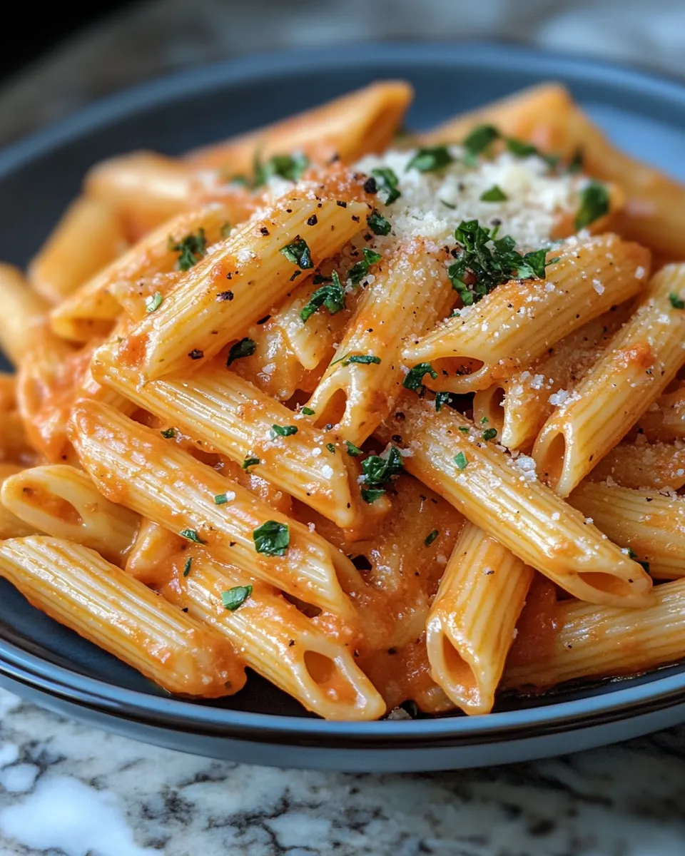 Rich & Creamy Tomato Garlic Pasta in 30 Minutes