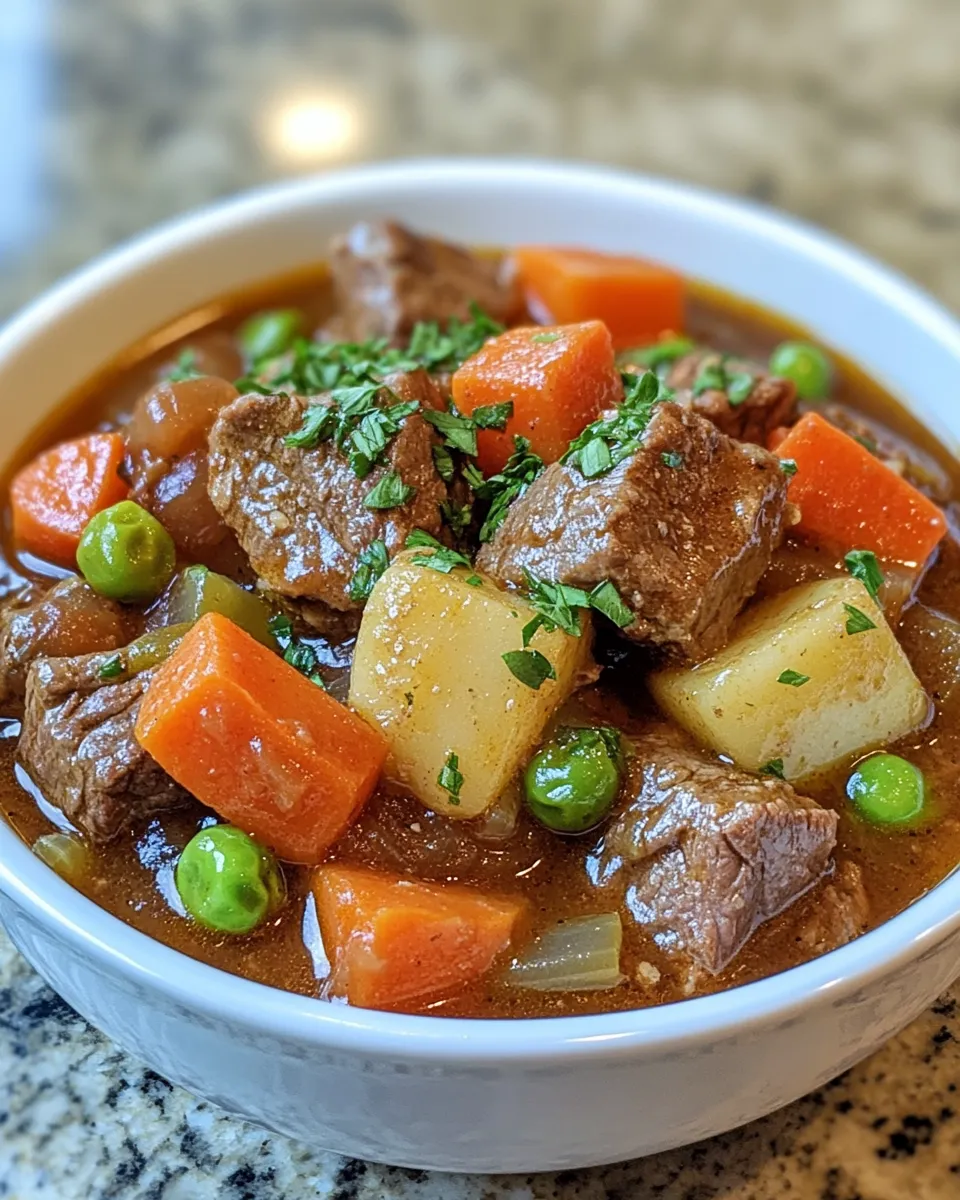 Crockpot Beef Stew: Tender and Juicy