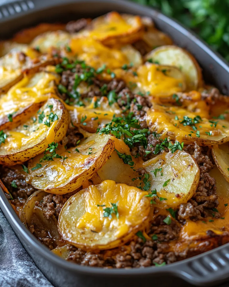 Easy Hobo Beef & Potato Bake for the Ultimate Comfort Night