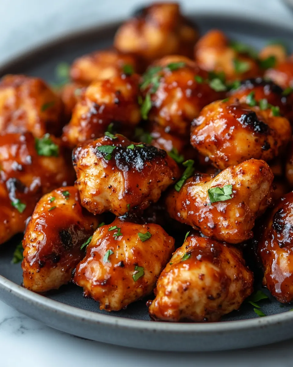 This Honey BBQ Chicken Bite Recipe Is a Total Win
