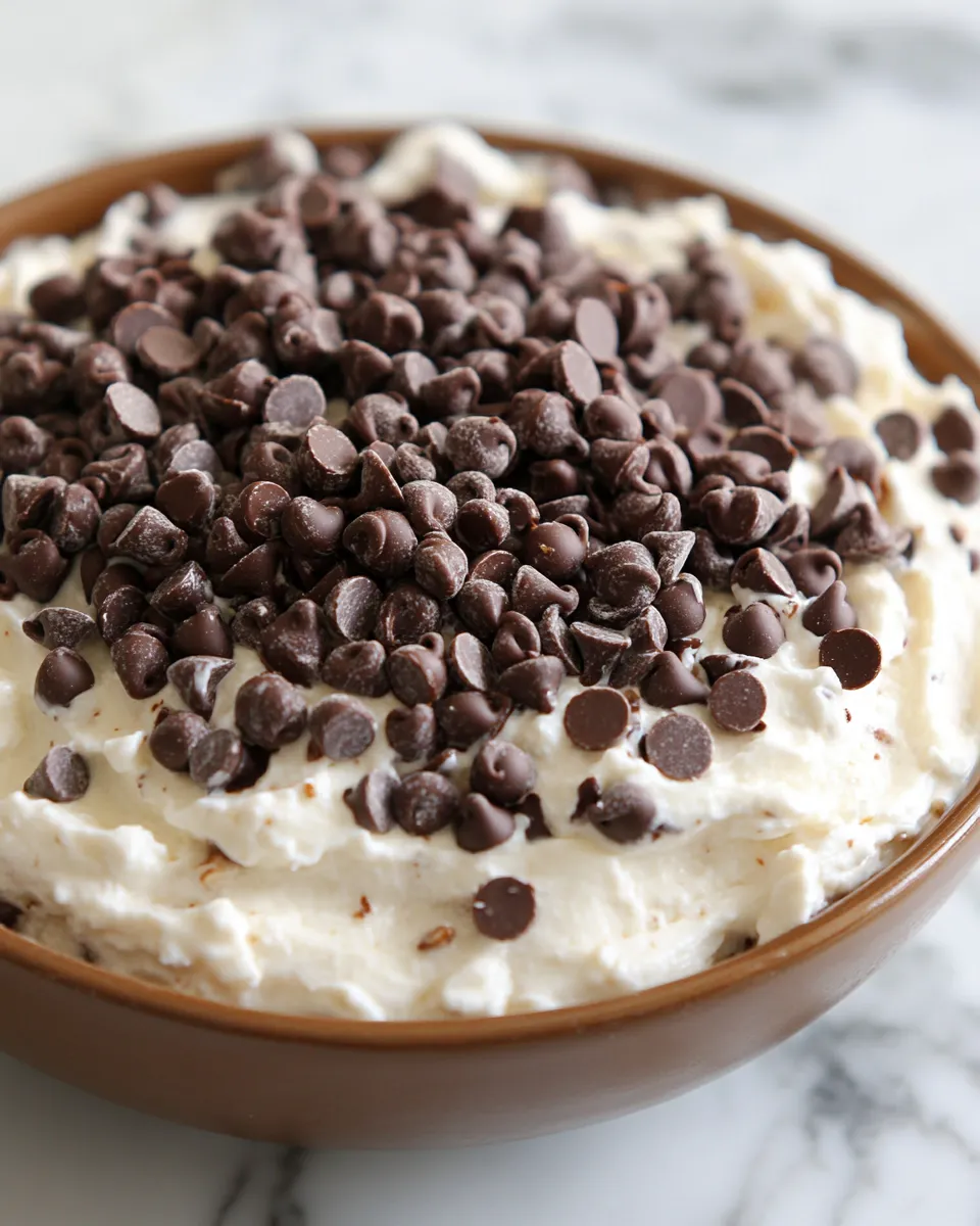 Creamy Chocolate Chip Cheesecake Dip Everyone Is Obsessed With