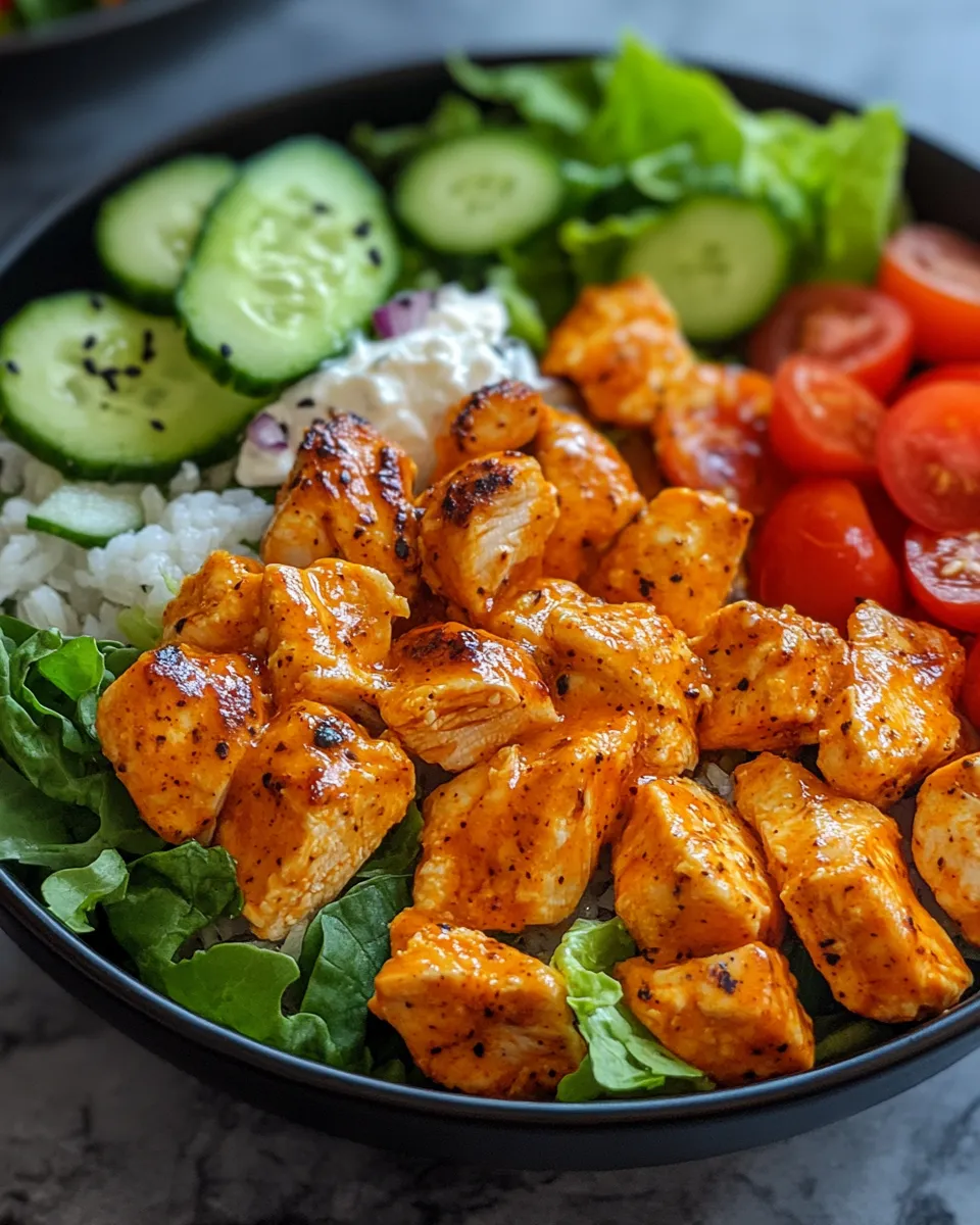 Spicy Buffalo Chicken Bowls Everyone’s Craving