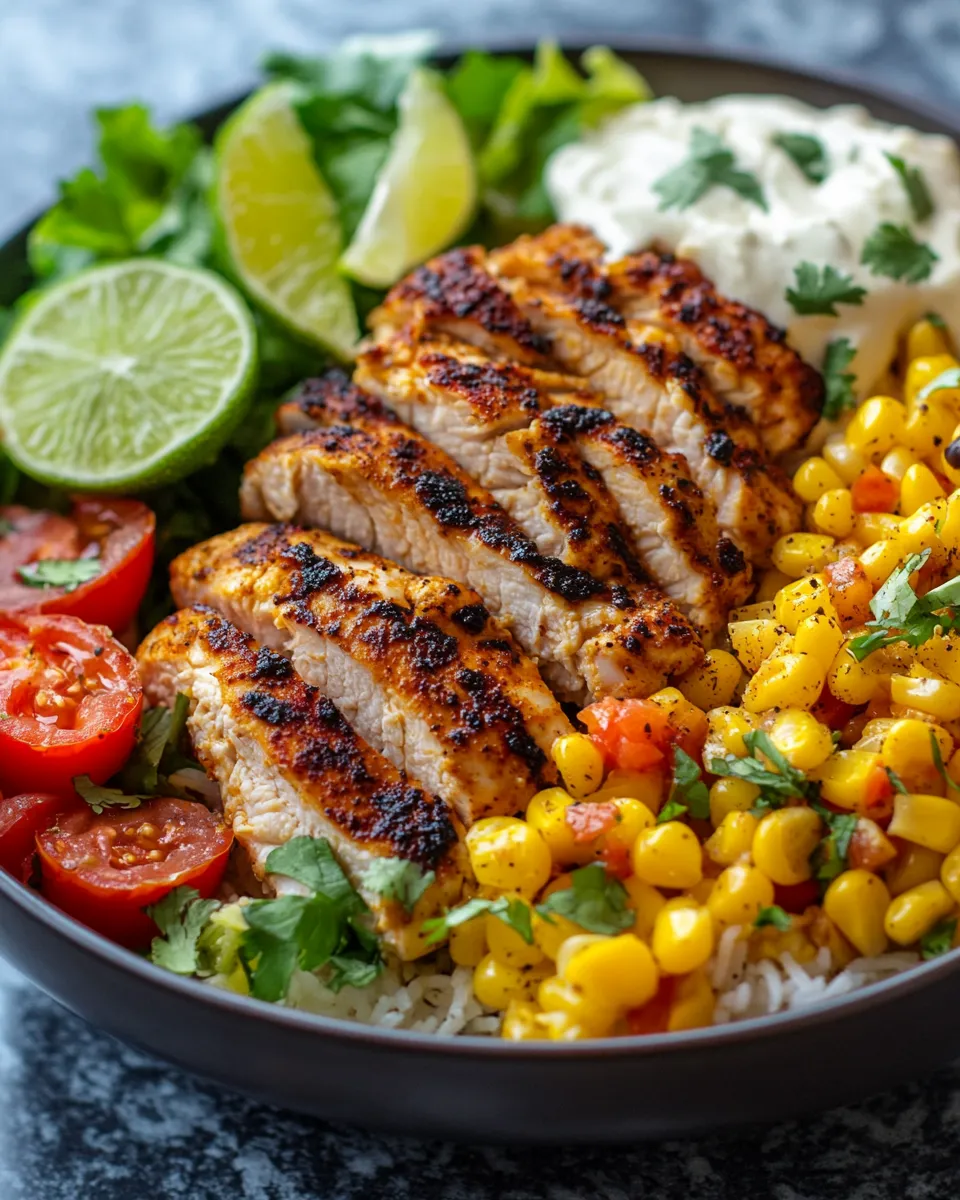 Street Corn Chicken Bowls Everyone’s Obsessed With