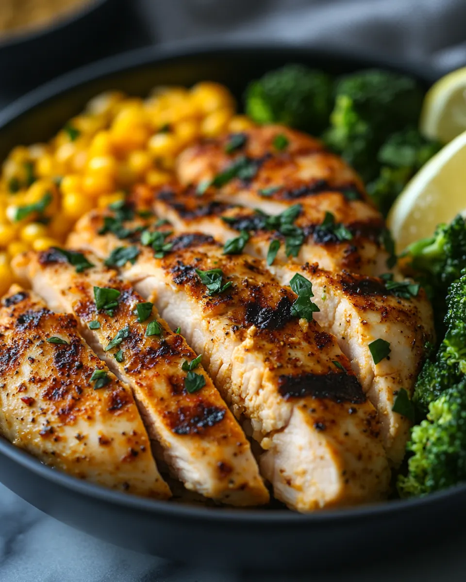 Easy Grilled Chicken and Broccoli Bowls for Busy Nights