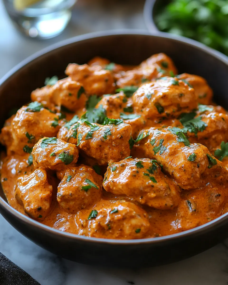 Restaurant-Style Indian Butter Chicken at Home