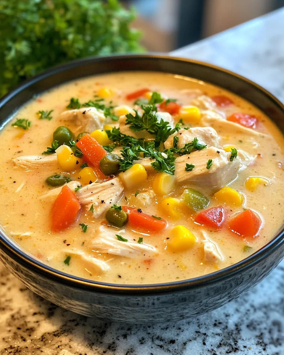 Homemade Creamy Cajun Chicken Soup Everyone Will Love