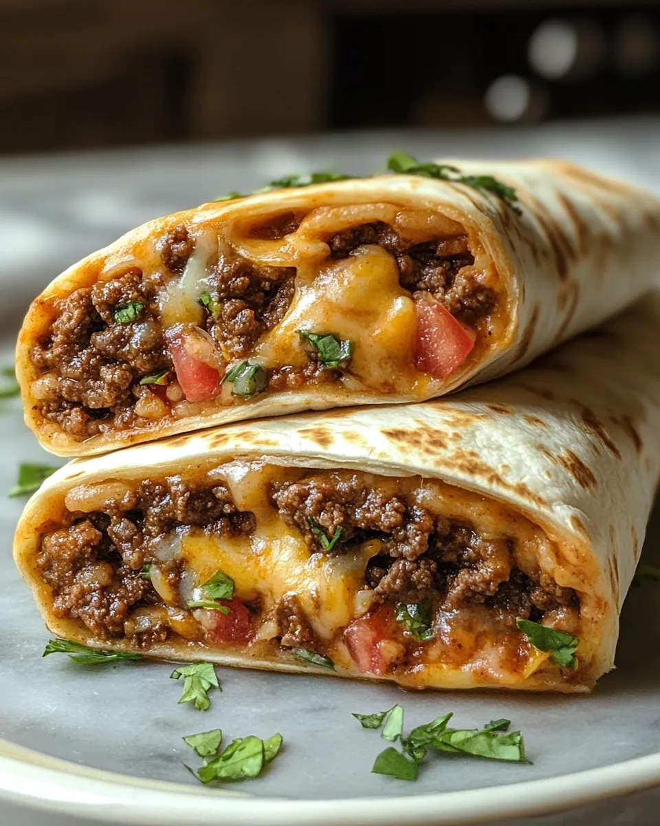 Copycat Beefy Melt Burrito — Taco Bell at Home!