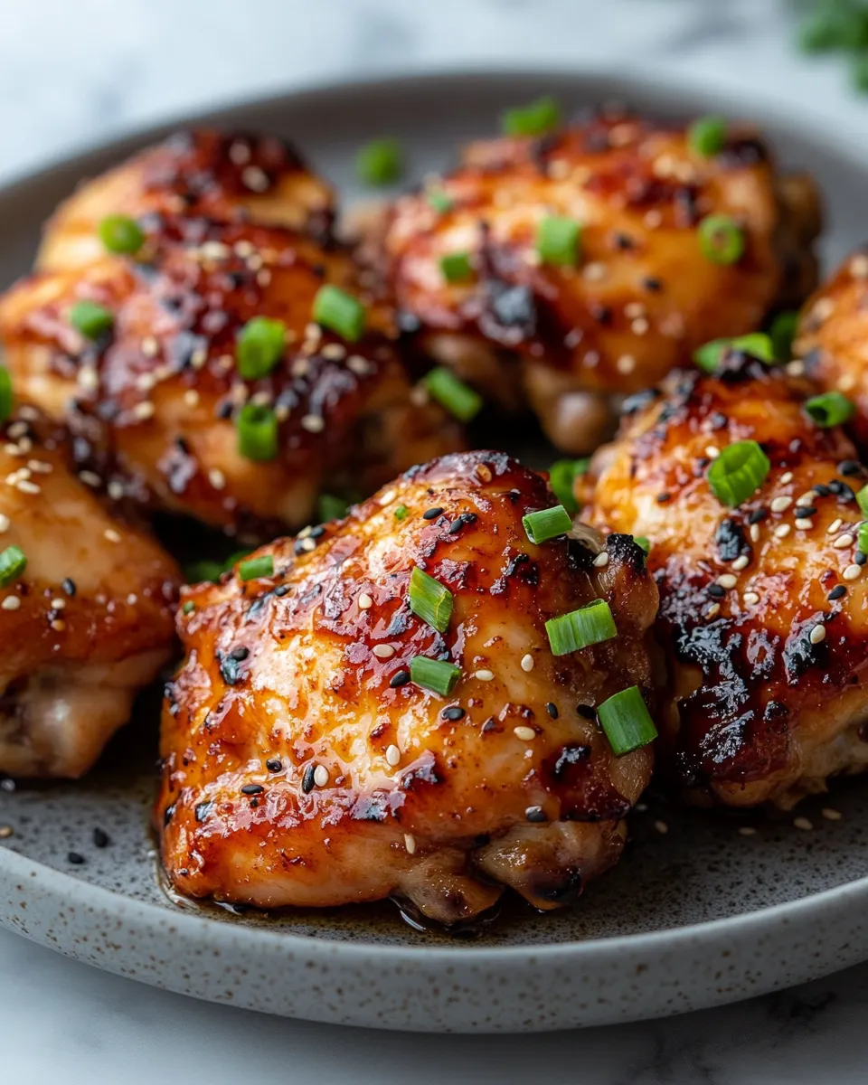 These Korean Soy Garlic Chicken Thighs Are Seriously Addictive