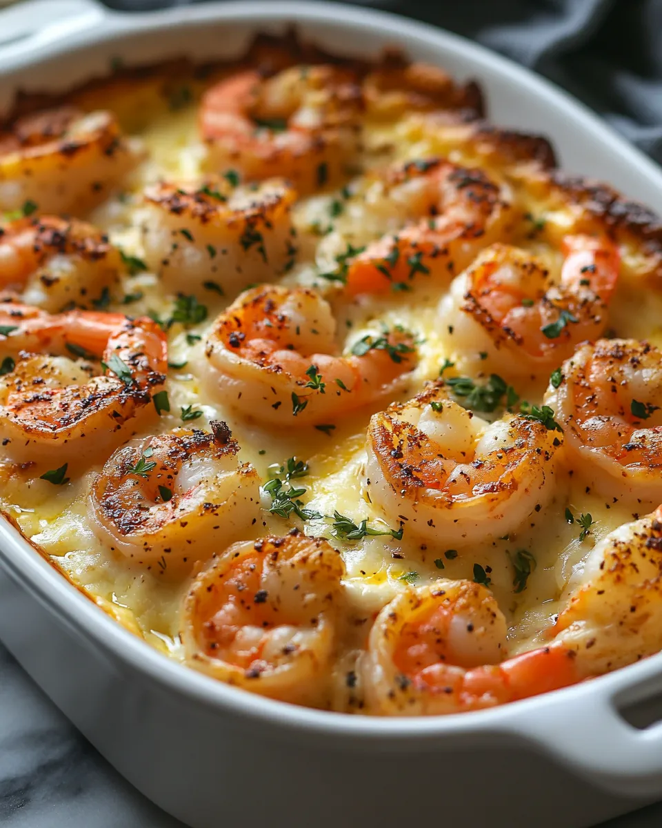 Creamy Shrimp Casserole Warm Comfort Bake